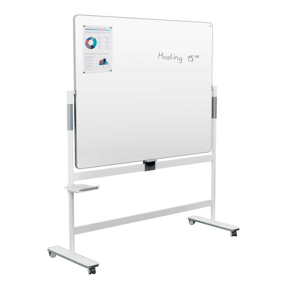 Artikelbild für nobo mobiles Whiteboard Move & Meet 120,0 x 150,0 cm weiß Stahl, Artikelnummer 784169