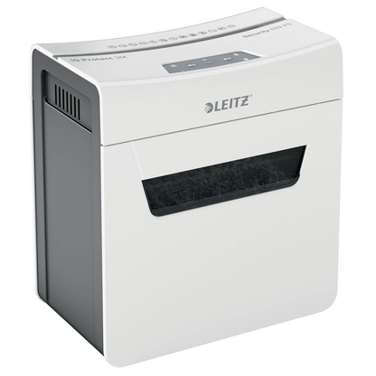 Artikelbild 2 für LEITZ IQ 3M Protect Premium Aktenvernichter mit Partikelschnitt P-5, 2 x 15 mm, bis 3 Blatt, weiß, Artikelnummer 436432