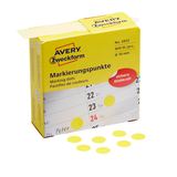 Artikelbild 1 für AVERY Zweckform Klebepunkte 3852 gelb Ø 10,0 mm, 800 St., Artikelnummer 416166