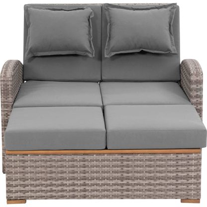 Artikelbild 4 für greemotion Loungesofa Bahia Tobago grau Kunststoff, Metall, 9-teilig, Artikelnummer 422762