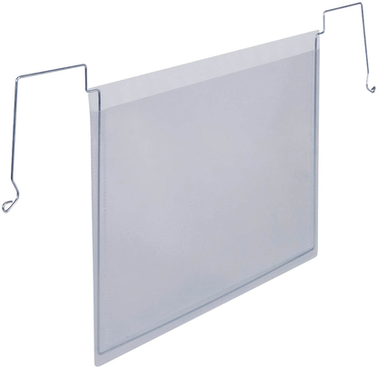Artikelbild für DURABLE Drahtbügeltaschen transparent A4, 50 St., Artikelnummer 553699