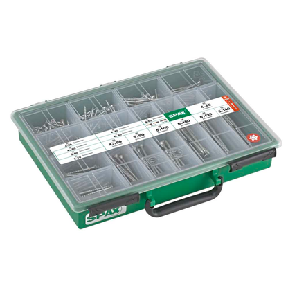 Artikelbild 2 für SPAX® Mehrzweckschrauben-Sortiment 4000001991169, Artikelnummer 745069