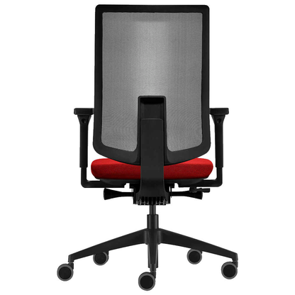 Artikelbild 4 für sedus Bürostuhl se:do pro light 2, AP-896/015 Stoff rot, Gestell schwarz, Artikelnummer 769269