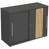 Artikelbild 1 für Kerkmann Sideboard Oxford, 13006035 anthrazit 100,0 x 40,0 x 75,0 cm, 1 St., Artikelnummer 802688