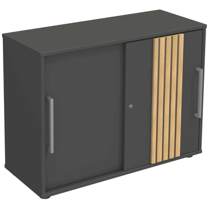 Artikelbild für Kerkmann Sideboard Oxford, 13006035 anthrazit 100,0 x 40,0 x 75,0 cm, 1 St., Artikelnummer 802688