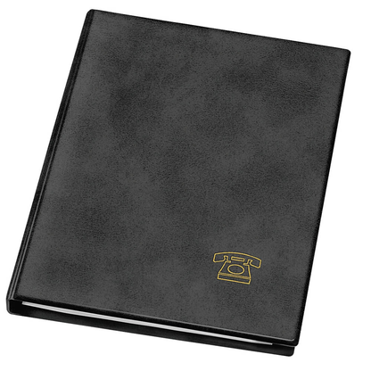 Artikelbild für VELOFLEX Adress-Ringbuch schwarz, 1 St., Artikelnummer 623525