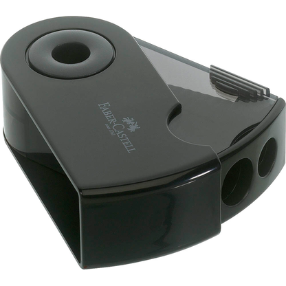 Artikelbild 2 für FABER-CASTELL Dosenspitzer doppelt Sleeve schwarz, Artikelnummer 819401