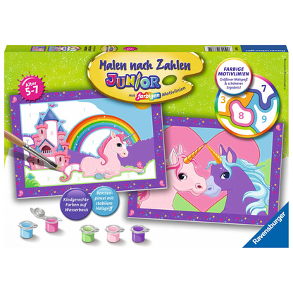 Artikelbild für Ravensburger Malen-nach-Zahlen Bunte Einhornwelt mehrfarbig, Artikelnummer 475721