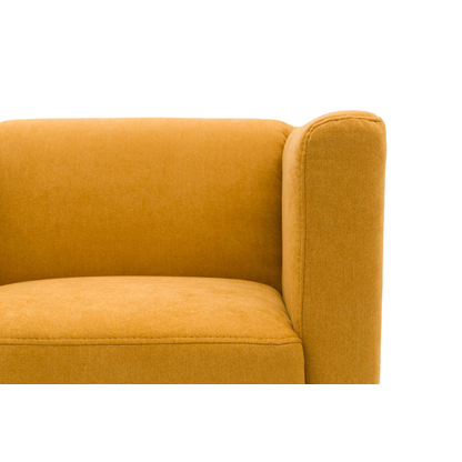 Artikelbild 6 für DOMO Collection Sessel BOB dunkelgelb schwarz Stoff 72,0 cm 75,0 cm, 1 St., Artikelnummer 764502