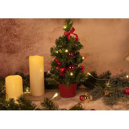 Artikelbild 7 für Idena Baum 10 LED Dekoleuchte rot, 1 St., Artikelnummer 105169