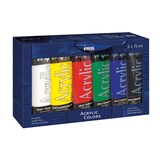 Artikelbild 1 für KREUL el Greco Acrylfarben farbsortiert 6 x 75,0 ml, 6 St., Artikelnummer 115564