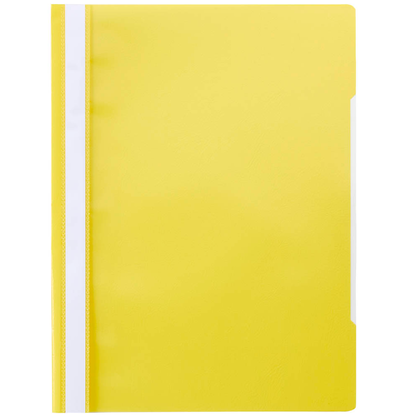 Artikelbild 2 für Schnellhefter Quality Kunststoff gelb DIN A4, 1 St., Artikelnummer 253079