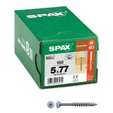 Artikelbild 1 für SPAX® Universalschrauben T20 Tellerkopf WIROX 0251010500775 5 mm x 77 mm, 150 St., Artikelnummer 398117