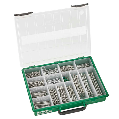 Artikelbild für SPAX® Mehrzweckschrauben-Sortiment 4000001991169, Artikelnummer 745069