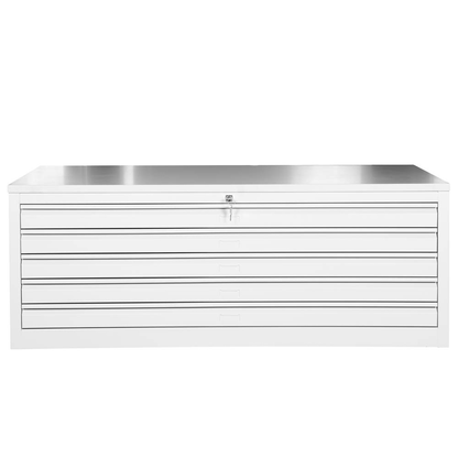 Artikelbild 3 für Gürkan Planschrank lichtgrau 5 Schubladen 140,0 x 95,0 x 53,0 cm, 1 St., Artikelnummer 564462