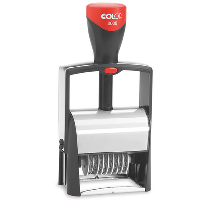 Artikelbild 2 für COLOP Ziffernstempel Microban 2008 selbstfärbend schwarz ohne Logo, 1 St., Artikelnummer 874139