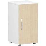 Artikelbild 1 für geramöbel Aktenschrank Flex, S-342100-AW weiß, ahorn 1 Fachboden 40,0 x 42,0 x 75,2 cm, Artikelnummer 876488