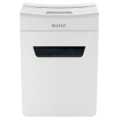 Artikelbild 3 für LEITZ IQ 6M Protect Premium Aktenvernichter mit Partikelschnitt P-5, 2 x 15 mm, bis 6 Blatt, weiß, Artikelnummer 436459