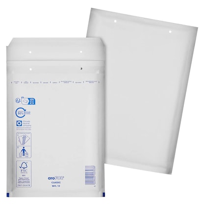 Artikelbild für aroFOL® CLASSIC Luftpolstertaschen W4/D weiß für DIN A5, 100 St., Artikelnummer 488635