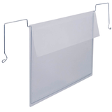 Artikelbild 1 für DURABLE Drahtbügeltaschen transparent A4, 50 St., Artikelnummer 553848