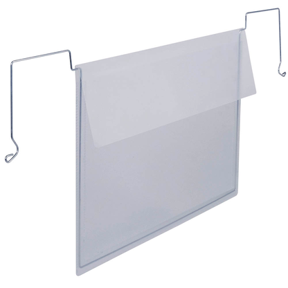 Artikelbild für DURABLE Drahtbügeltaschen transparent A4, 50 St., Artikelnummer 553848