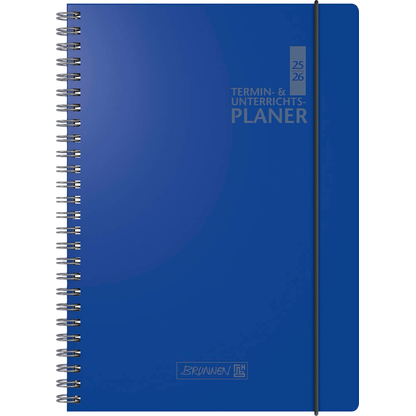Artikelbild 2 für BRUNNEN Unterrichtsplaner Termin- und Unterrichtsplaner August 2025 bis Juli 2026 blau, 1 St., Artikelnummer 556433