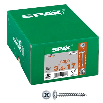 Artikelbild für SPAX® Universalschrauben Z2 Rückwandkopf WIROX 0281010350172 3,5 mm x 17 mm, 3.000 St., Artikelnummer 395826