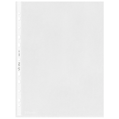 Artikelbild 7 für VON LEITZ Prospekthüllen DIN A4 transparent genarbt 0,065 mm, 100 St., Artikelnummer 635419