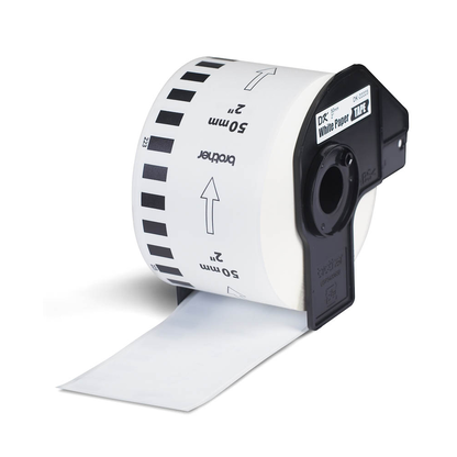 Artikelbild 3 für brother Endlospapierrolle für Etikettendrucker DK22223 weiß, 50,0 mm, 1 x 1 Etiketten, Artikelnummer 556365