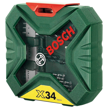Artikelbild 3 für BOSCH Bohrer- und Bit-Set X-Line Classic, 34-teilig, Artikelnummer 127675