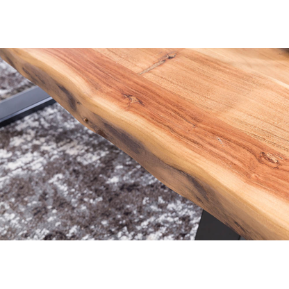 Artikelbild 7 für WOHNLING Couchtisch rechteckig Massivholz akazie 115,0 x 60,0 x 40,0 cm, 1 St., Artikelnummer 905627