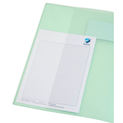 Artikelbild 3 für BRUNNEN Schnellhefter FACT!pp Kunststoff mint transluzent DIN A4, 1 St., Artikelnummer 925949