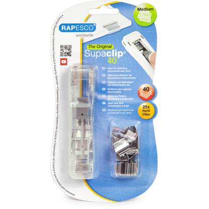 Artikelbild 2 für RAPESCO® Supaclip-Spender silber 1,6 cm, 1 St., Artikelnummer 965626