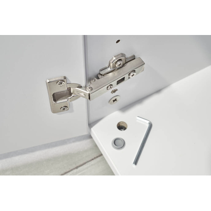 Artikelbild 11 für HAMMERBACHER Aktenschrank Popular, V968T6/W/W/BS weiß 5 Fachböden 80,0 x 42,0 x 215,6 cm, Artikelnummer 991195