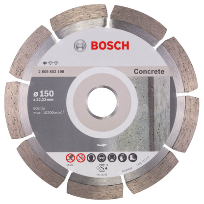 Artikelbild für BOSCH Diamant-Trennscheibe Standard for Concrete, 1 St., Artikelnummer 487373