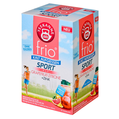Artikelbild 4 für TEEKANNE frio Sport Fit Grapefruit Zitrone Tee kalt 18 Portionen, Artikelnummer 549572