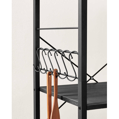 Artikelbild 7 für VASAGLE Küchenregal dunkelgrau,schwarz 60,0 x 40,0 x 89,0 cm, 1 St., Artikelnummer 759727