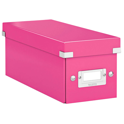 Artikelbild für LEITZ CD-/DVD-Box Click & Store pink, 1 St., Artikelnummer 127050