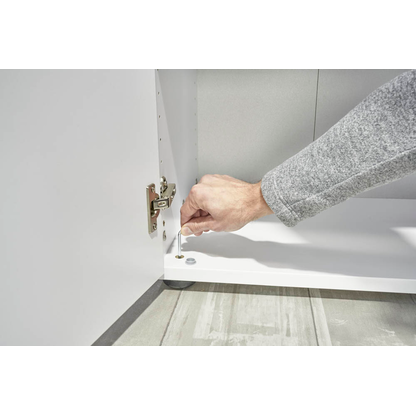 Artikelbild 8 für HAMMERBACHER Aktenschrank Popular, V968T6/W/W/BS weiß 5 Fachböden 80,0 x 42,0 x 215,6 cm, Artikelnummer 991195