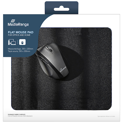 Artikelbild 2 für MediaRange Mousepad MROS253 schwarz, Artikelnummer 125227