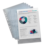 Artikelbild 1 für LEITZ Prospekthüllen recycle 4791 DIN A4 transparent genarbt 0,10 mm, 100 St., Artikelnummer 696930