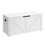 Artikelbild 1 für VASAGLE Sitztruhe LSB060T14 weiß Holz 100,0 cm, Artikelnummer 260996