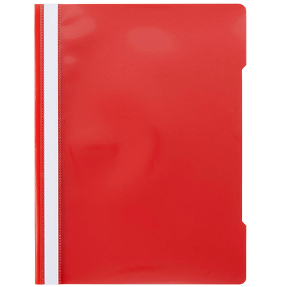 Artikelbild 2 für Schnellhefter Quality Kunststoff rot DIN A4, 1 St., Artikelnummer 253136