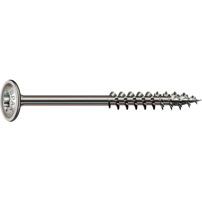 Artikelbild 4 für SPAX® Holzbauschrauben T30 Tellerkopf Edelstahl A2 0257000601205 6 mm x 120 mm, 100 St., Artikelnummer 396121