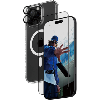 Artikelbild 2 für PanzerGlass™ 3-in-1 Schutz-Set für Apple iPhone 16 Pro Max, Artikelnummer 450298