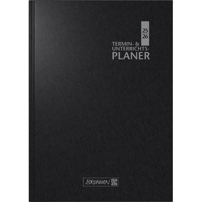 Artikelbild 3 für BRUNNEN Unterrichtsplaner Termin- und Unterrichtsplaner August 2025 bis Juli 2026 schwarz, 1 St., Artikelnummer 556627