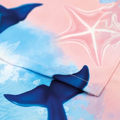 Artikelbild 5 für ROTH Mädchen Kinder Malschürze Delfine blau Einheitsgröße 1 St., Artikelnummer 581078