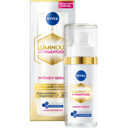 Artikelbild für NIVEA LUMINOUS630® ANTI-PIGMENTFLECKEN INTENSIV Gesichtsserum 30,0 ml, Artikelnummer 579597