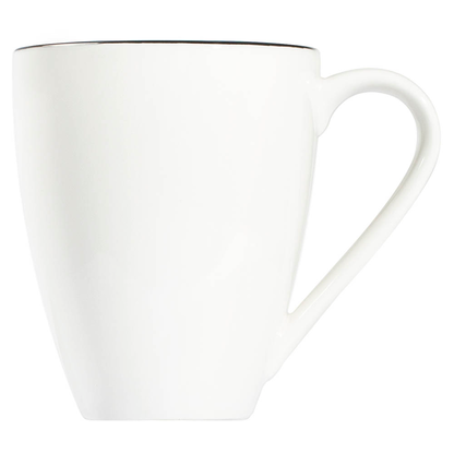 Artikelbild 3 für ID Fine Kaffeebecher Modest Black Alzar weiß 0,3 l, 6 St., Artikelnummer 634026