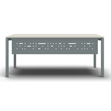 Artikelbild 1 für BISLEY Cito Sichtblende silber 165,0 x 32,0 cm, Artikelnummer 257562